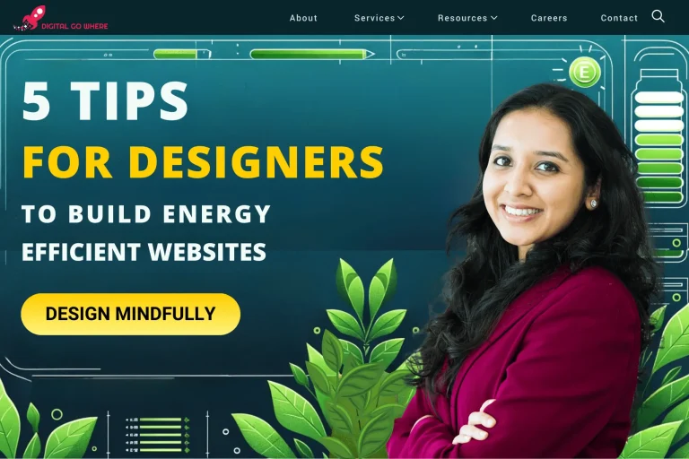 5 Tips For Designers To Build Energy Efficient Website