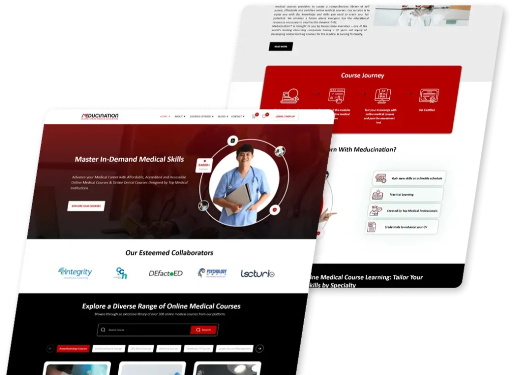 meducination case study hero image